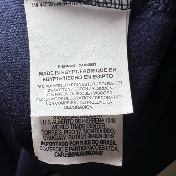 Nike Womens Team USA Racerback Dri-Fit Tank Top Navy Blue 2016 Olympics Shirt XL - Picture 11 of 12